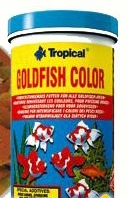 Корм TROPICAL для золотих риб і вряди Goldfish Color 21L /4kg (пластівці) корм для молоді зол. риб і вряди