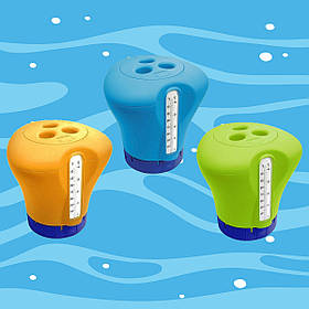 Дозатор для таблеток Kokido K619BU з термометром