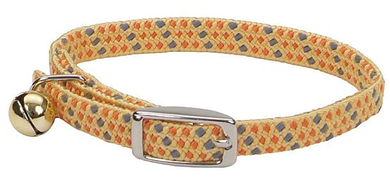 Нашийник для кошенят Coastal Lit"l Pals Reflective Kitten 0.9 х 20 см, жовтий