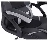 Крісло геймерське ігрове Extreme EX Чорно-сіре Кресло Стул Игровое кресло геймерское Кресло компьютерное, фото 6