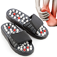 Рефлекторные массажные тапочки 40-41р , Massage Slipper NJ-498 / Массажная обувь для стоп