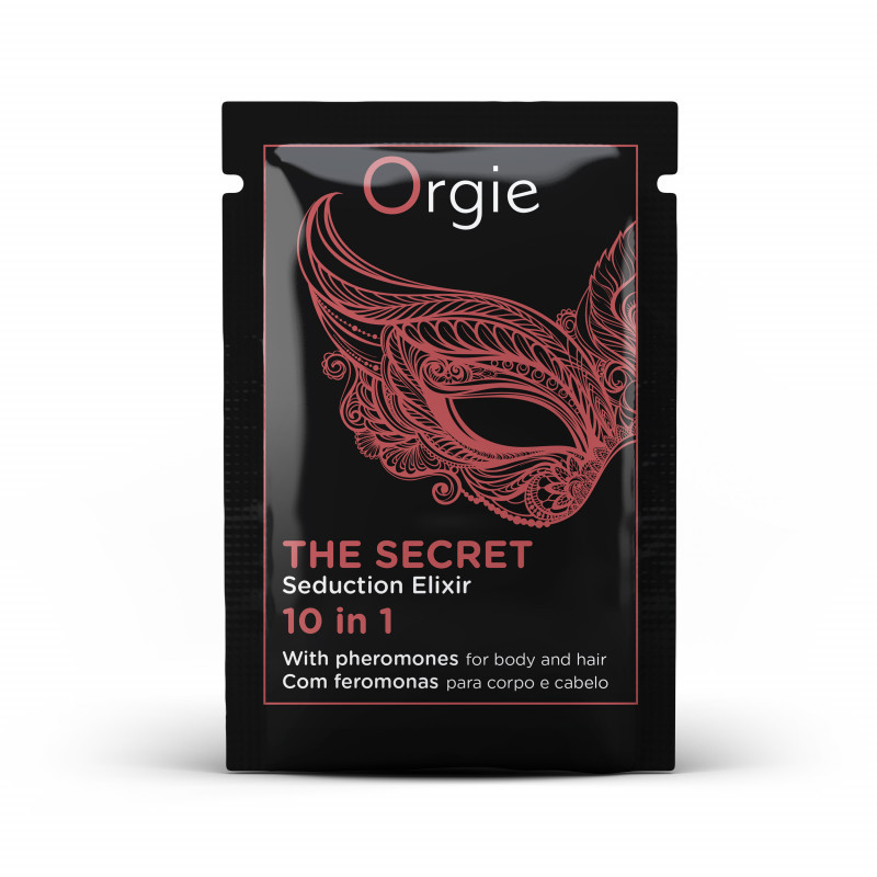 Бальзам для волосся та тіла з феромонами та афродизіаками "THE SECRET" 10 в 1 Orgie, 2 мл.