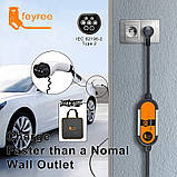Зарядне Type 2 для електромобіля Feyree 3,5 кВт 16 А, фото 3
