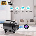 Мини Wi-Fi IP камера X5 v720 1080P. AP hotspot. x720, фото 4