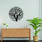 Декоративне настінне 3D Панно «Дерево у колі»  Декор на стіну з об'ємом, фото 6