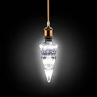 Лампа светодиодная декоративная 2W E27 6400К в форме елки Horoz Electric PINE