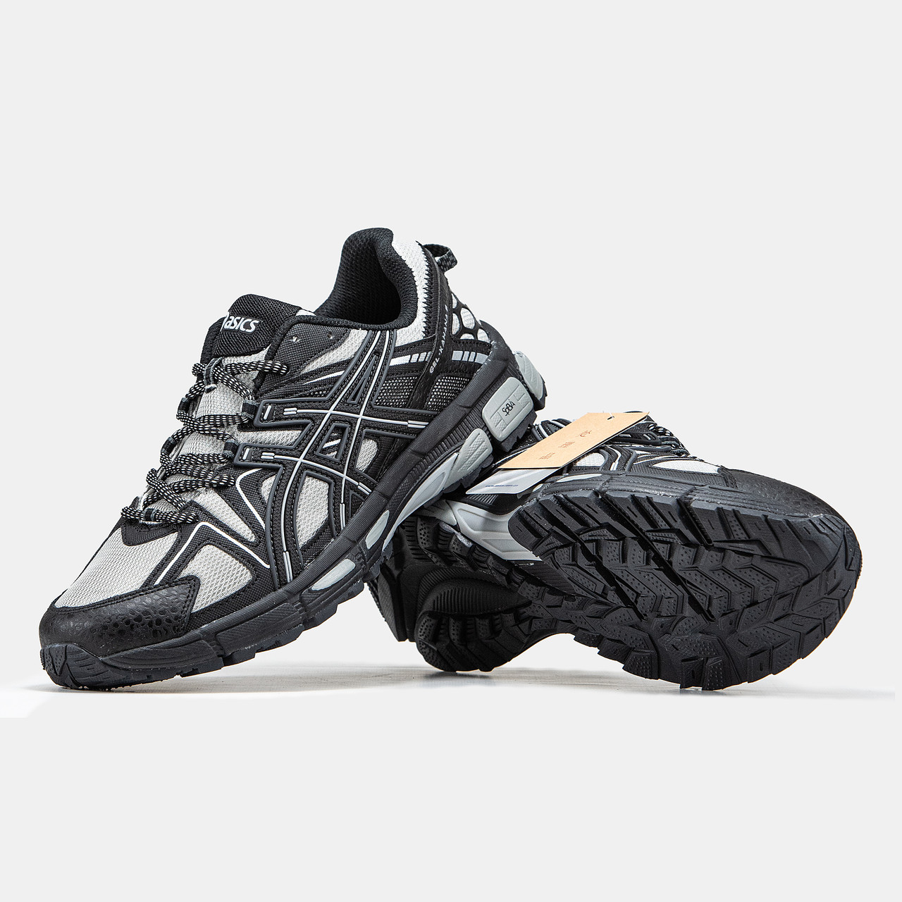 Кросівки чоловічі чорні Asics Gel-Kahana 8 Black White Grey (14650), фото 1