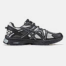 Кросівки чоловічі чорні Asics Gel-Kahana 8 Black White Grey (14650), фото 7
