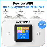 Роутер модем INTSPOT переносной интернет на сим sim карту 4g 3g вай фай в LTE WiFi роутер карманный вайфай