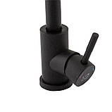 Смеситель для кухни Lidz Aria 015F (k35) LDARI015FBLA34948 Black, фото 4