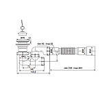 Сифон Zerix SD-02 для душового піддона з ревізією і випуском (ZX4962), фото 2