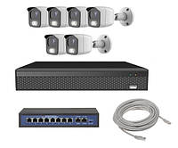 Комплект IP-відеоспостереження Covi Security IPC-6W 2MP KIT