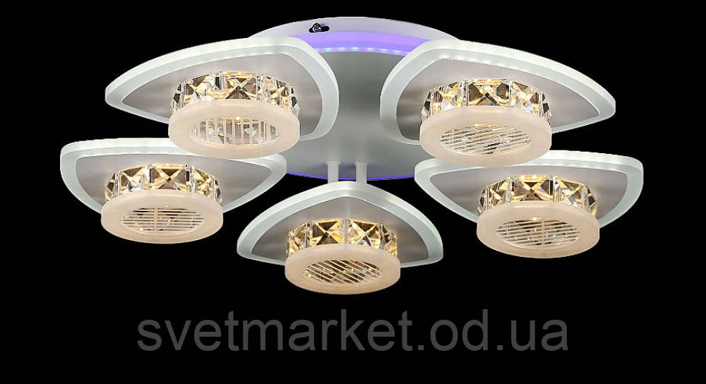 Сучасна люстра LK29008/5+1 LED (WT), фото 1