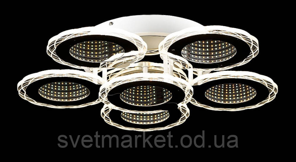 Стельова люстра LK28964/5+1 LED (CR), фото 1