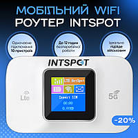 WI-FI роутер 4G LTE INTSPOT Портативный вай фай роутер с картой для села гаража дачи в машину