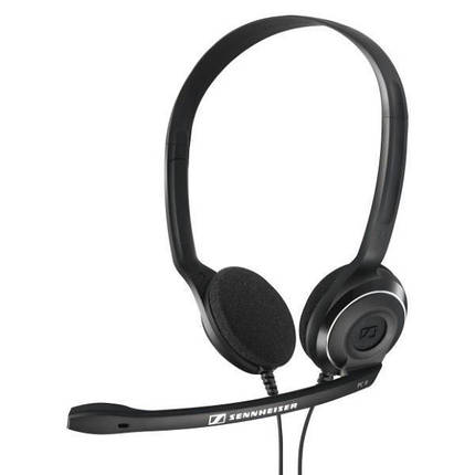 Гарнітура ПК стерео On-Ear EPOS PC 8 Chat, USB, uni mic, 2м, чорний, фото 1