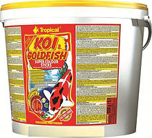 Корм для ставкових риб KOI & Gold Super COLOR Sticks 21L/2.5 kg TROPICAL
