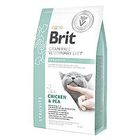 Сухой корм для кошек, при заболеваниях мочевыводящих путей Brit GF Veterinary Diet Struvite 2 кг (курица) b