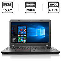 Ноутбук Lenovo ThinkPad E550 / 15.6" (1366x768) TN / Intel Core i3-5005U (2 (4) ядра по 2.0 GHz | всё для