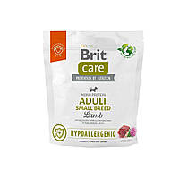 Корм для собак малых пород Brit Care Dog Hypoallergenic Adult Small Breed гипоаллергенный с ягненком, 1 кг b