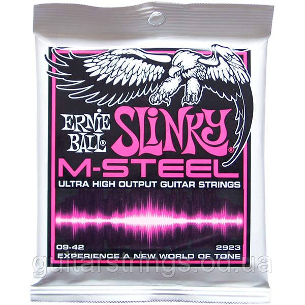 Струни Ernie Ball 2923 M-Steel 9-42
