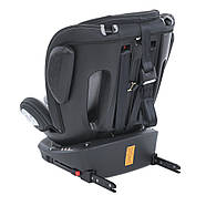 Автокрісло універсальне EL CAMINO ME 1045-1 EVOLUTION 2 Royal Gray з поворотним сидінням 360°, фото 4