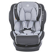 Автокрісло універсальне EL CAMINO ME 1045-1 EVOLUTION 2 Royal Gray з поворотним сидінням 360°, фото 5