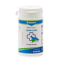 Витамины для кошек и собак Canina PETVITAL Dеrm-Caps 100 капсул, 40 г (для кожи и шерсти) b