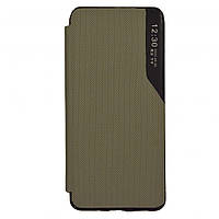 Чехол-книжка Business Fabric для Samsung M52 2021 M526B Цвет 8, Green d