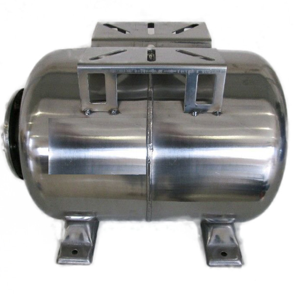 Бак для насосної станції на 24 літри. Гідроакумулятор, Польща, нержавіюча сталь, фото 1