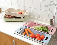 Корзина в раковину для мытья фруктов и овощей дуршлаг на мойку b