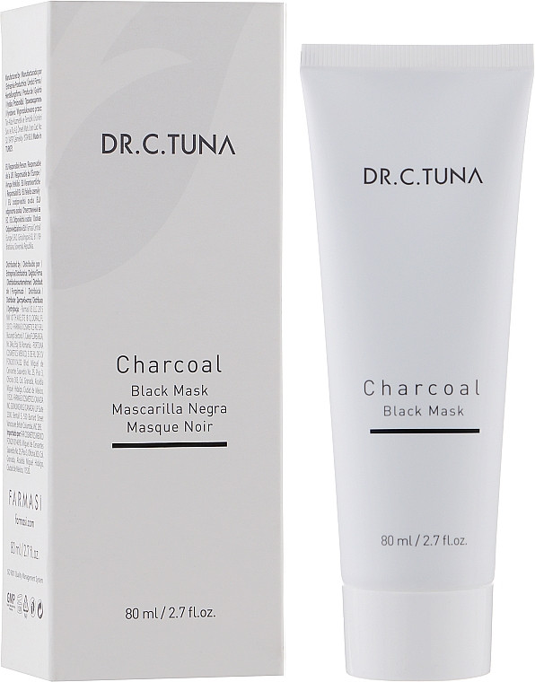 Чорна маска-плівка для обличчя Activated Charcoal, 80 мл Dr. C. Tuna Farmasi