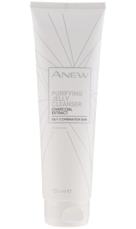 Гель-желе для вмивання з екстрактом деревного вугілля Anew Avon, для комб/жирної шкіри Avon Anew, 150 мл
