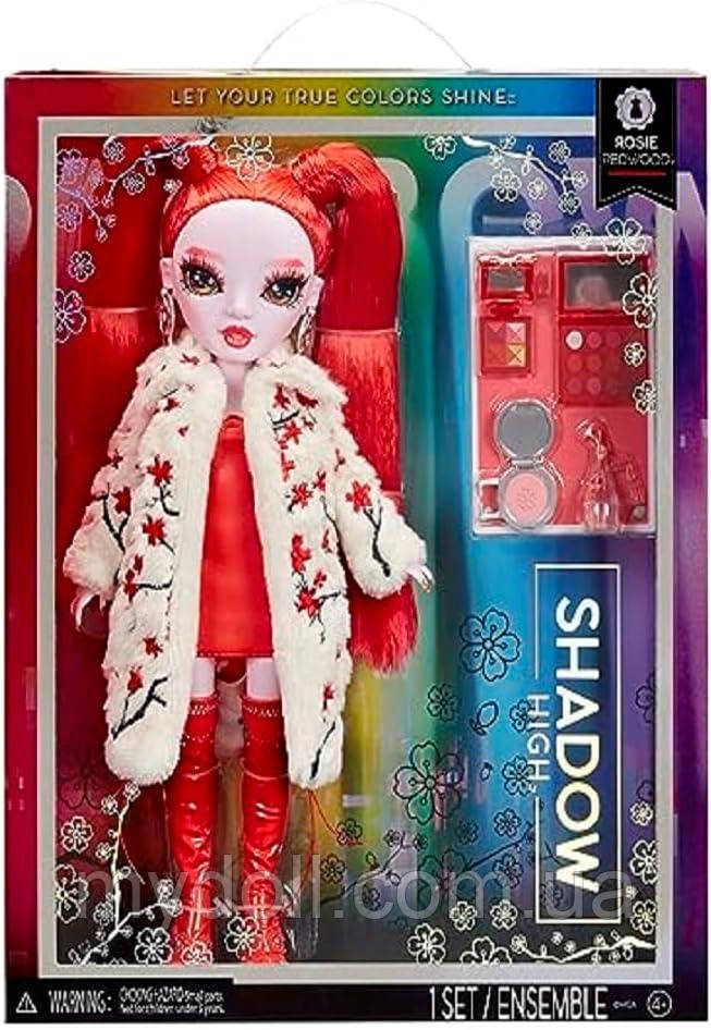 Лялька Рейнбоу Хай Шедоу Хай Розі Редвуд Rainbow High Shadow Rosie Redwood Doll S3 592792 MGA Оригінал