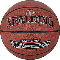 Баскетбольний м'яч Spalding MAX GRIP помаранчевий Розмір 7 76873Z