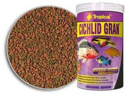КОРМ для цихлід Cichlid Gran 10L /5,5 kg гранул.корм д/цихлид, усил.кольори TROPICAL