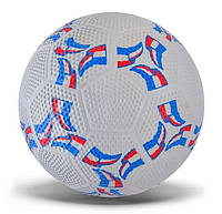 Мяч футбольный ToyCloud №5 с сеткой и иголкой FB2323