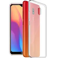 Силиконовый чехол для Redmi 8A / накладка на редми 8а / прозрачный