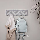 Вішалка настінна Glozis Nord Gray (H-091)