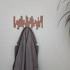 Вішалка настінна Glozis Rhythm Ochre (H-100)