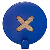 Вешалка настенная Glozis Button Blue (H-027)