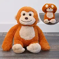 Мягкая игрушка "зверюшка: обезьяна" (35 см) лапки на магнитах