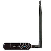 Wi-Fi адаптер с антенной беспроводной D-Link N300 USB2.0 (DWA-137)