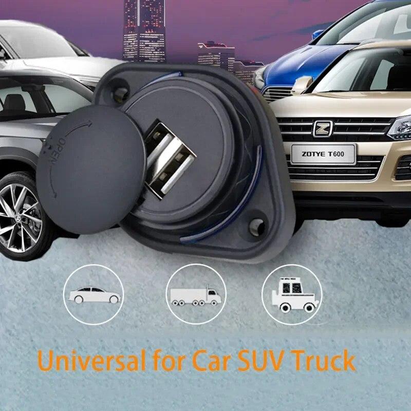 Автомобільна USB-розетка, USB-роз'єм, заряджання, адаптер в авто