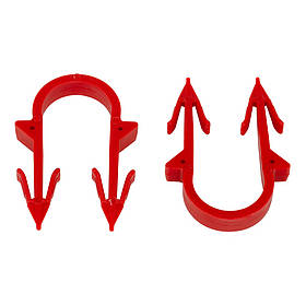 Скоба якірна СТАНДАРТНА (ЧЕРВОНА) {5000/100}