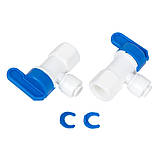 Кран на бак 1/4"x1/4" {5}, фото 2