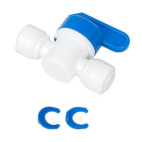 Кран 1/4"x 1/4" {5}