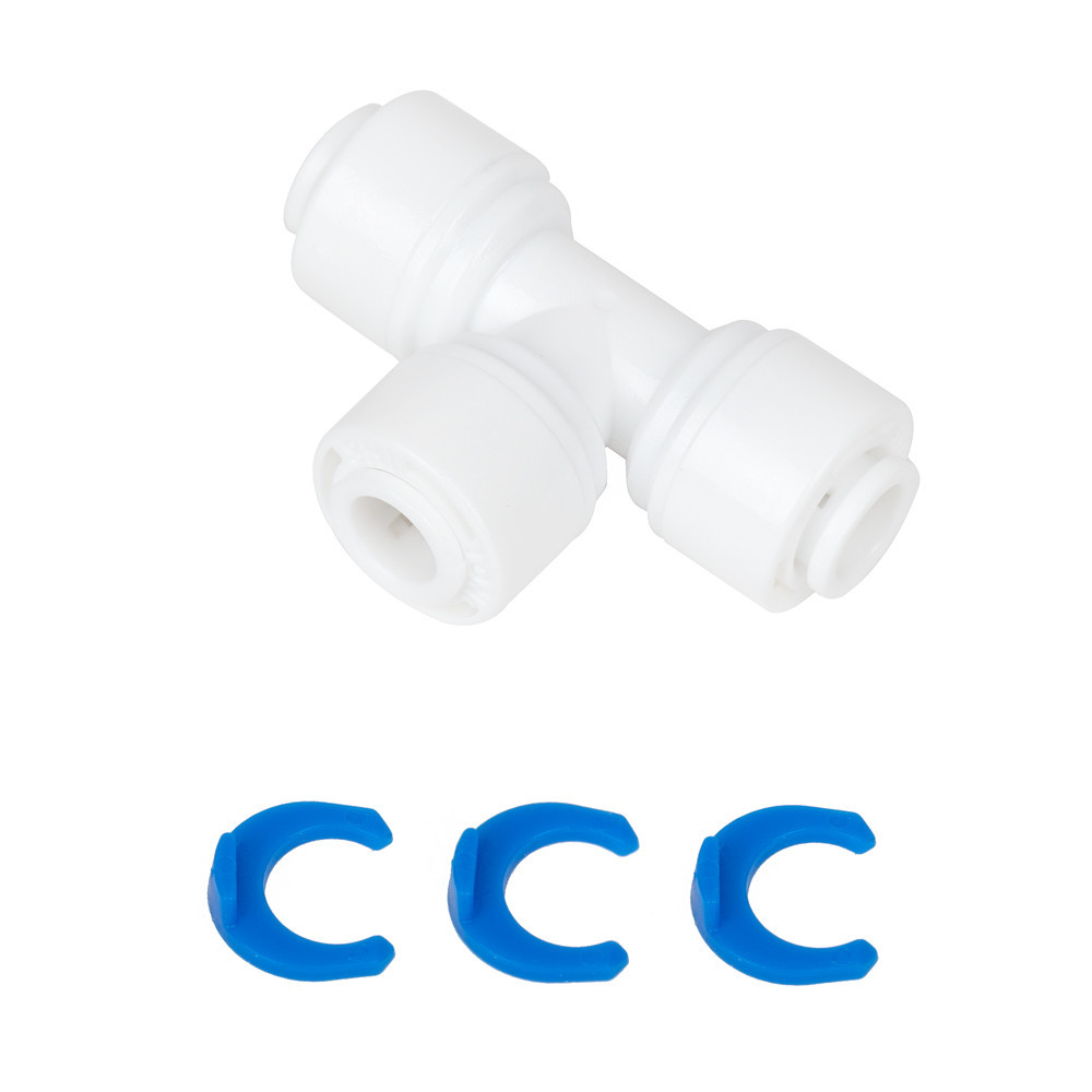 Трійник 1/4"цанга x 1/4"цанга x 1/4"цанга {10}, фото 1