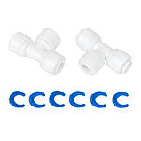 Трійник 1/4"цанга x 1/4"цанга x 1/4"цанга {10}, фото 3