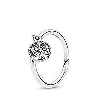 Серебряное кольцо Pandora Семейное дерево 197782CZ 58